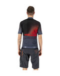 KARPOS Cycling short sleeve jersey - JUMP - red/black