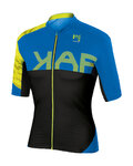 KARPOS Cycling short sleeve jersey - JUMP - blue/black