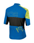 KARPOS Cycling short sleeve jersey - JUMP - blue/black
