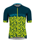 KARPOS Cycling short sleeve jersey - JUMP - yellow/blue