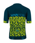 KARPOS Cycling short sleeve jersey - JUMP - yellow/blue