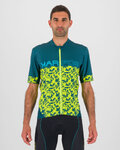 KARPOS Cycling short sleeve jersey - JUMP - yellow/blue