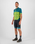KARPOS Cycling short sleeve jersey - JUMP - yellow/blue