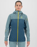 KARPOS waterproof jacket - LOT RAIN W - grey/blue