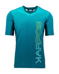 KARPOS Cycling short sleeve jersey - VERVE - turquoise