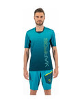 KARPOS Cycling short sleeve jersey - VERVE - turquoise