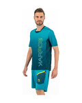 KARPOS Cycling short sleeve jersey - VERVE - turquoise