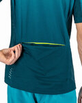 KARPOS Cycling short sleeve jersey - VERVE - turquoise