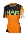 KARPOS Cycling short sleeve jersey - VERVE - orange/black