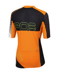 KARPOS Cycling short sleeve jersey - VERVE - orange/black