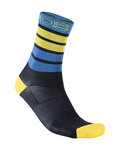 KARPOS Cyclingclassic socks - VERVE - blue/yellow