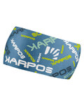 KARPOS Cycling headband - LAVAREDO - blue/yellow