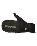 KARPOS Cycling long-finger gloves - LAVAREDO - black/green