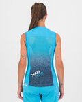 KARPOS Cycling sleeveless jersey - VERVE EVO - turquoise