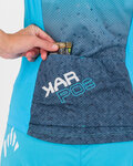 KARPOS Cycling sleeveless jersey - VERVE EVO - turquoise