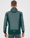 KARPOS Cycling windproof jacket - LOT EVO - green/black