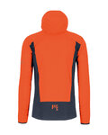 KARPOS Cycling windproof jacket - LOT EVO - orange/black