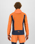 KARPOS Cycling windproof jacket - LOT EVO - orange/black