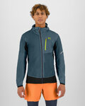 KARPOS Cycling windproof jacket - LOT EVO - blue/black