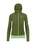 KARPOS Cycling windproof jacket - LOT EVO W - green