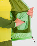 KARPOS Cycling windproof jacket - LOT EVO W - green