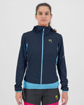 KARPOS Cycling windproof jacket - LOT EVO W - blue