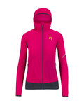 KARPOS Cycling windproof jacket - LOT EVO W - pink