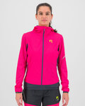 KARPOS Cycling windproof jacket - LOT EVO W - pink