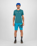 KARPOS Cycling short sleeve t-shirt - VAL FEDERIA - green