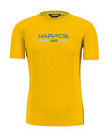 KARPOS Cycling short sleeve t-shirt - VAL FEDERIA - yellow
