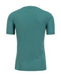 KARPOS Cycling short sleeve t-shirt - VAL FEDERIA - green/yellow