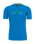 KARPOS Cycling short sleeve t-shirt - VAL FEDERIA - blue