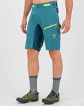 KARPOS Cycling shorts without bib - VAL VIOLA - turquoise