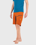 KARPOS Cycling shorts without bib - VAL VIOLA - orange