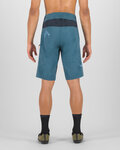KARPOS Cycling shorts without bib - VAL VIOLA - blue