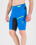 KARPOS Cycling shorts without bib - VAL VIOLA - light blue