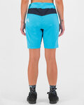 KARPOS Cycling shorts without bib - VAL VIOLA W - turquoise/blue