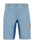 KARPOS Cycling shorts without bib - VAL VIOLA - light blue