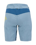 KARPOS Cycling shorts without bib - VAL VIOLA - light blue