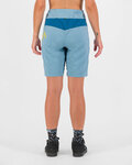 KARPOS Cycling shorts without bib - VAL VIOLA - light blue