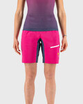 KARPOS Cycling shorts without bib - VAL VIOLA - pink