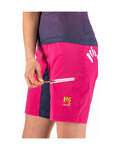 KARPOS Cycling shorts without bib - VAL VIOLA - pink