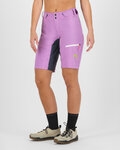KARPOS Cycling shorts without bib - VAL VIOLA W - purple
