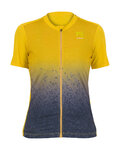 KARPOS Cycling short sleeve jersey - VERVE EVO - yellow/blue