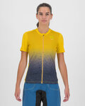 KARPOS Cycling short sleeve jersey - VERVE EVO - yellow/blue