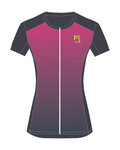 KARPOS Cycling short sleeve jersey - VERVE EVO W - blue/pink
