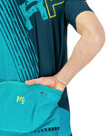 KARPOS Cycling short sleeve jersey - GREEN FIRE - turquoise