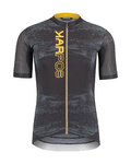 KARPOS Cycling short sleeve jersey - GREEN FIRE - black/yellow