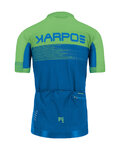 KARPOS Cycling short sleeve jersey - GREEN FIRE - green/blue