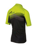 KARPOS Cycling short sleeve jersey - GREEN FIRE - yellow/black